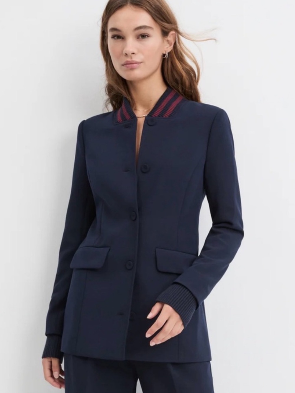 Favorite Daughter THE VARSITY BLAZER in Navy